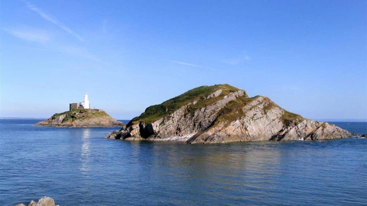 Extended Fishermans Cottage With Stunning Sea Views Mumbles Exterior foto